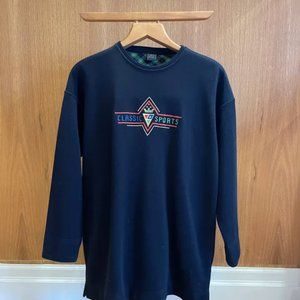 Vintage wool blend knit sweater